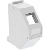 InLine Βάση Keystone για ράγα DIN, 1-Port, ανοιχτό γκρι