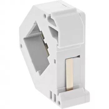 InLine Βάση Keystone για ράγα DIN, 1-Port, ανοιχτό γκρι