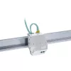 InLine Keystone SNAP-In βάση μονάδας Keystone οπτικής ίνας, 1-Port για ράγα DIN