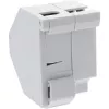InLine Keystone SNAP-In βάση μονάδας Keystone οπτικής ίνας, 1-Port για ράγα DIN