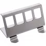 InLine 76203F Μεταλλική βάση τοποθέτησης Keystone snap-in ράγας DIN, 4-πλή