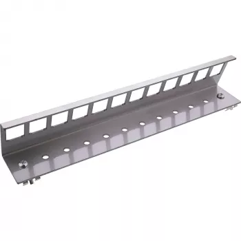 InLine 76203I Μεταλλικό Keystone κλιπ στερέωσης για ράγα DIN, 12-Port