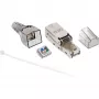 InLine Βύσμα RJ45 Cat.6A 500MHz τερματιζόμενο επιτόπου θωρακισμένο 76204A