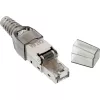 InLine Βύσμα RJ45 Cat.6A 500MHz τερματιζόμενο επιτόπου θωρακισμένο 76204A