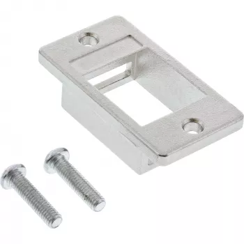 InLine Keystone SNAP-In θήκη μονάδας, μεμονωμένη, μεταλλική, για επίπεδες επιφάνειες