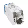 InLine Keystone υποδοχή RJ45, θωρακισμένη, Cat.6A, μπλε συσκευασία 8 τεμ.