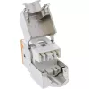 InLine Keystone υποδοχή RJ45, θωρακισμένη, Cat.6A, πορτοκαλί συσκευασία 8 τεμ.