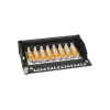 InLine Patch Panel Cat.6 8 Port Desktop μαύρο RAL9005