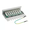 InLine Patch Panel Cat.6 8 Port για Desktop γκρι RAL7035