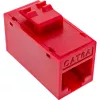 InLine Keystone υποδοχή RJ45, μη θωρακισμένη, Cat.6A, συσκευασία 8 τεμ., κόκκινη