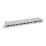 InLine Patch Panel Cat.6 24 Port 19 ιντσών 1HE ανοιχτό γκρι RAL7035