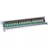 InLine Patch Panel Cat.6 24 Port 19 ιντσών 1HE ανοιχτό γκρι RAL7035