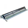 InLine Patch Panel Cat.6 24 Port 19 ιντσών 1HE μαύρο RAL9005