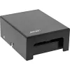 InLine Desktop-Konsolidierungspunktbox 4x Keystone RJ45, μεταλλικό, μαύρο RAL9005
