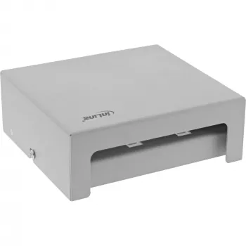 InLine Desktop Consolidation Point Box 6x Keystone RJ45, μεταλλικό, RAL7035