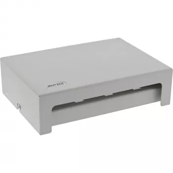 InLine Desktop-Konsolidierungspunkt-Box 8x Keystone RJ45, μεταλλικό, RAL7035