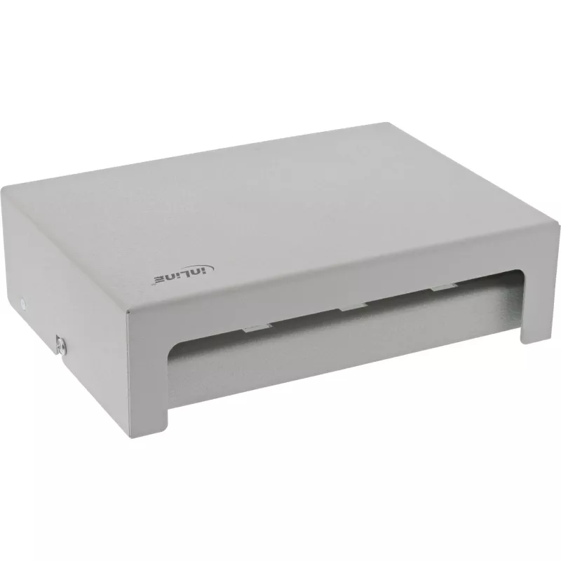 InLine Desktop-Konsolidierungspunkt-Box 8x Keystone RJ45, μεταλλικό, RAL7035