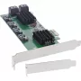 InLine Κάρτα διασύνδεσης, 8x SATA 6Gb/s Controller, PCIe 2.0 (PCI Express)