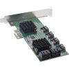 InLine Κάρτα διασύνδεσης, 8x SATA 6Gb/s Controller, PCIe 2.0 (PCI Express)