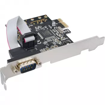 InLine Κάρτα διασύνδεσης 1 Port Σειριακή 9 Pin PCIe, InLine, 76618D