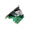 InLine Κάρτα διασύνδεσης 2x Σειριακή 9 Pin PCIe PCI-Express Αρσενικό
