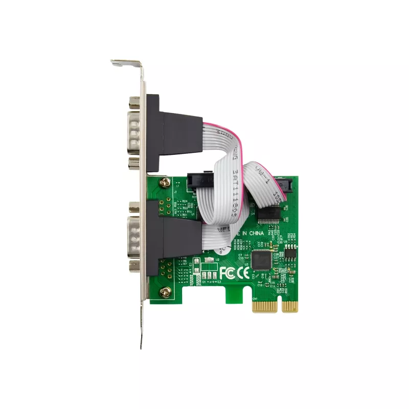 InLine Κάρτα διασύνδεσης 2x Σειριακή 9 Pin PCIe PCI-Express Αρσενικό
