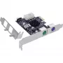 InLine Κάρτα διασύνδεσης 2x PS/2 USB-Header PCIe Αρσενικό 0,48 Gbit/s