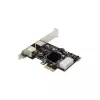 InLine Κάρτα διασύνδεσης 2x PS/2 USB-Header PCIe Αρσενικό 0,48 Gbit/s