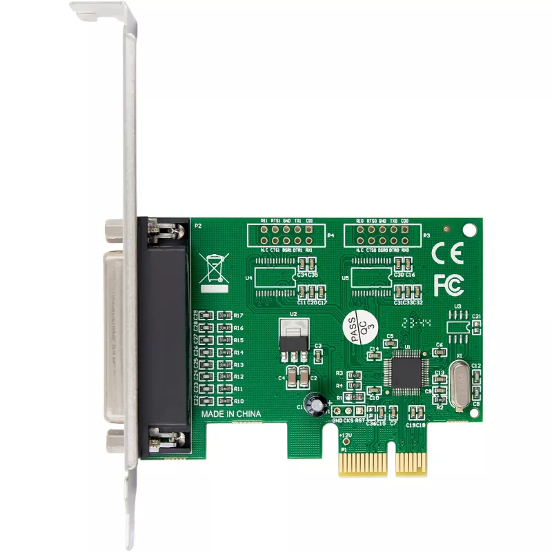 Εσωτερικός Παράλληλος Προσαρμογέας InLine 76625E PCIe Αρσενικό WCH CH382L