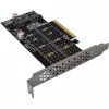 InLine 76660N Εσωτερική κάρτα διασύνδεσης M.2 PCIe Αρσενικό 64 Gbit/s