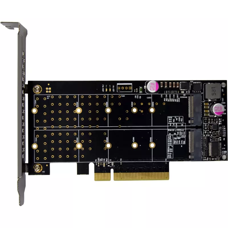 InLine 76660N Εσωτερική κάρτα διασύνδεσης M.2 PCIe Αρσενικό 64 Gbit/s