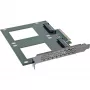 InLine 76660P Εσωτερικός προσαρμογέας U.2 PCIe Αρσενικό 4 Gbit/s 3,3 V