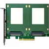 InLine 76660P Εσωτερικός προσαρμογέας U.2 PCIe Αρσενικό 4 Gbit/s 3,3 V