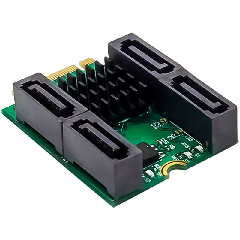 InLine 76660U εσωτερική κάρτα διασύνδεσης SATA M.2 σε SATA 6 Gbit/s