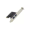 InLine 2+2 Θύρες USB 3.2 Gen.1 Host Controller, PCIe, με τροφοδοσία SATA + LP-Blende