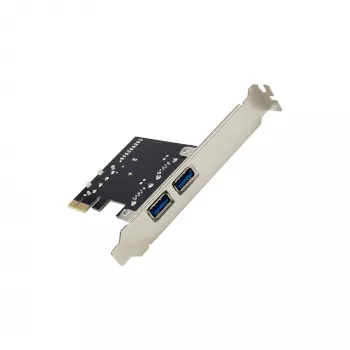 InLine 2+2 Θύρες USB 3.2 Gen.1 Host Controller, PCIe, με τροφοδοσία SATA + LP-Blende