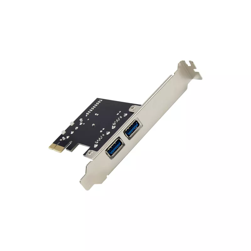 InLine 2+2 Θύρες USB 3.2 Gen.1 Host Controller, PCIe, με τροφοδοσία SATA + LP-Blende