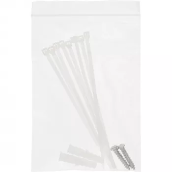 InLine Patchpanel Kat.6A 0,5HE 8-Port, επιτραπέζια/επίτοιχη τοποθέτηση μαύρο RAL9005