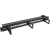 InLine Patchpanel 16 θέσεων, κενό πάνελ Keystone με 3 βάσεις, 19 ιντσών, 1HE μαύρο