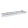 Blank Patch Panel InLine 76824A 19 Ιντσών Cat.6A 24 Θυρών 1U ανοιχτό γκρι