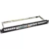 Blank Patch Panel InLine 76824B 19 Ιντσών Cat.6A 24 Θυρών 1U μαύρο