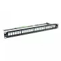 Blank Patch Panel InLine 76824B 19 Ιντσών Cat.6A 24 Θυρών 1U μαύρο