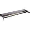 InLine Blank Patch Panel συρόμενο 19 Ιντσών 24 Θυρών 1U μαύρο