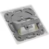 InLine Πρίζα Χωνευτή Cat.6A 2x RJ45 λευκό RAL9010
