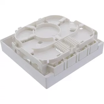 InLine Πρίζα Τερματισμού FTTH για έως 4x LC Duplex / 4x SC Simplex, λευκό