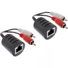 InLine Καλώδιο RCA Audio μέσω LAN / Ethernet / RJ45 2 Τεμάχια, ένα σετ