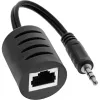 InLine Καλώδιο ήχου 3.5mm over LAN / Ethernet / RJ45 έως 50m πλήρες σετ