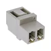 Προσαρμογέας οπτικής ίνας InLine Duplex LC/LC υποδοχή MultiMode κεραμικός δακτύλιος
