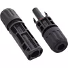 InLine 94001 Συνδετήρας καλωδίου Standard4/MC4/PV4 μαύρο βύσμα/υποδοχή