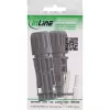 InLine 94001 Συνδετήρας καλωδίου Standard4/MC4/PV4 μαύρο βύσμα/υποδοχή